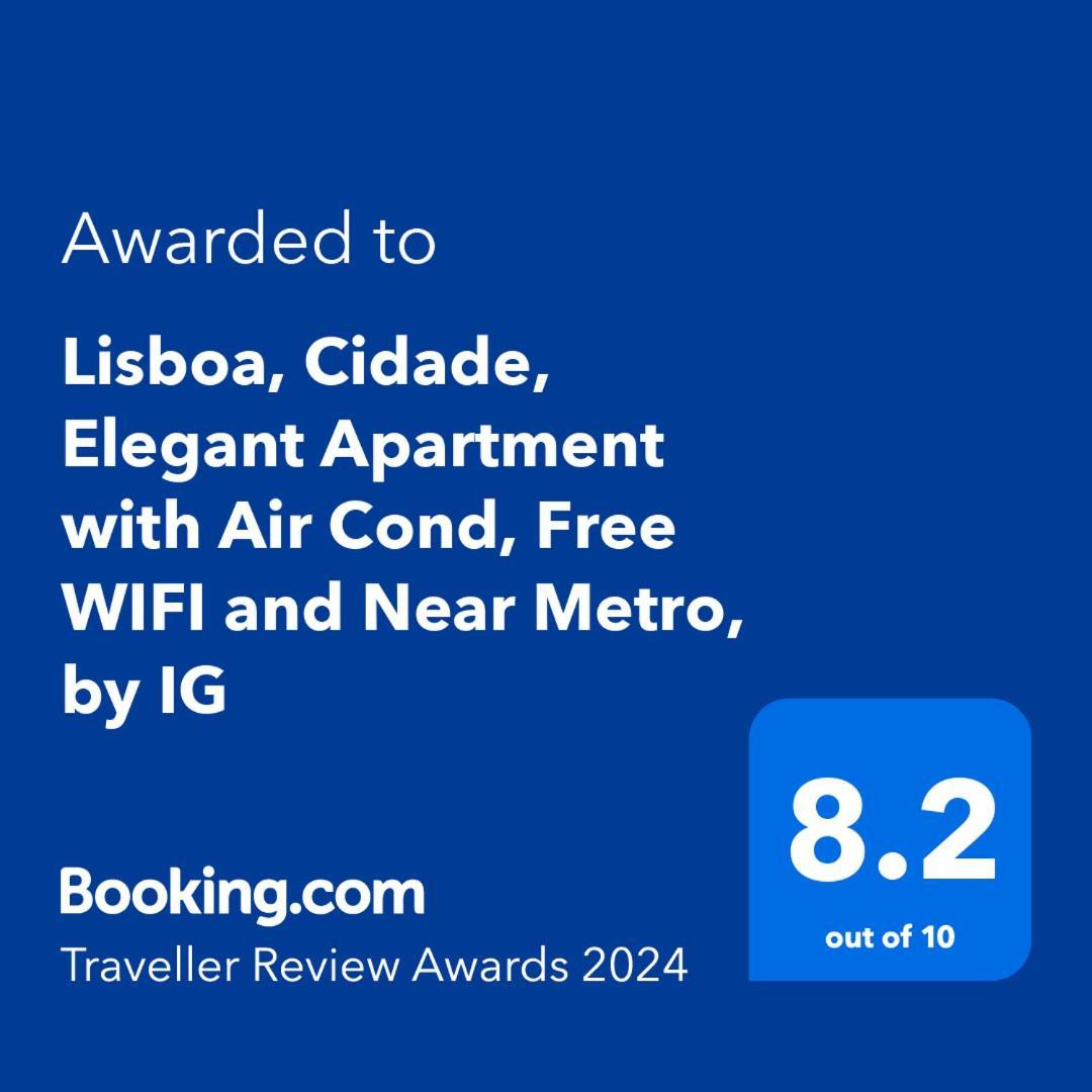 Lisboa, Cidade, Elegant With Air Cond, Free Wifi And Near Metro, By Ig * Lisbona