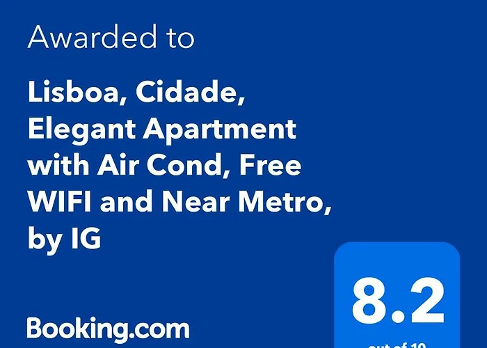Lisboa, Cidade, Elegant Apartment With Air Cond, Free Wifi And Near Metro, By Ig